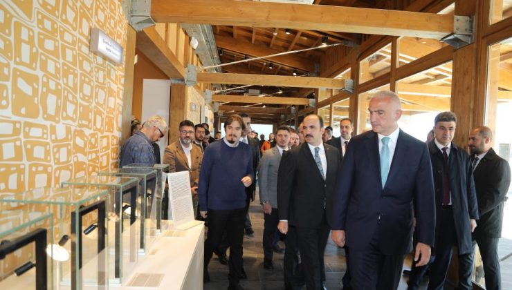 Çatalhöyük Tanıtım ve Karşılama Merkezi Bakan Ersoy tarafından açıldı