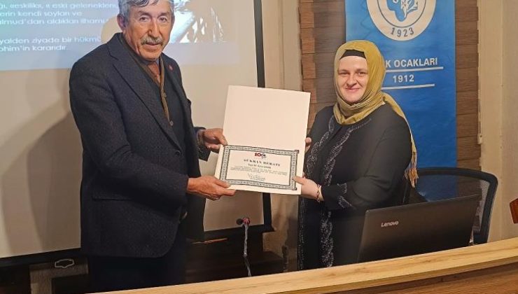 Türk Ocakları Eskişehir Şubesi’nden Filistin semineri