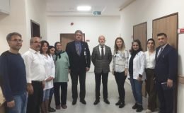 Eskişehir İl Sağlık Müdürü Bildirici ziyaretlerine devam ediyor