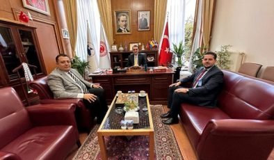 Köksal , Fatih Dönmez’i TBMM’de Ziyaret etti