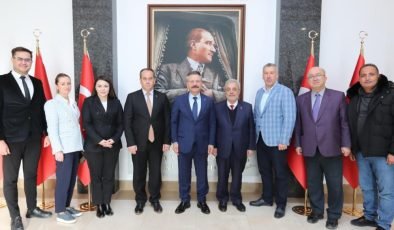 Eskişehir Valisi Aksoy’a faaliyetleri hakkında bilgi verdiler