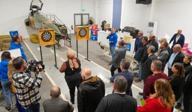 Muhtarlar dart turnuvasında buluştu