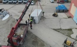 OEDAŞ afetlerde çalışmalarını sürdürmek için yaşam konteynerleri aldı
