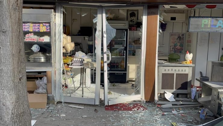 Eskişehir’de tavuk ürünleri satan işyerinde patlama oldu