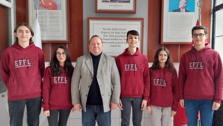 Eskişehir Fatih Fen Lisesi öğrencileri Eskişehir’i gururlandırdı