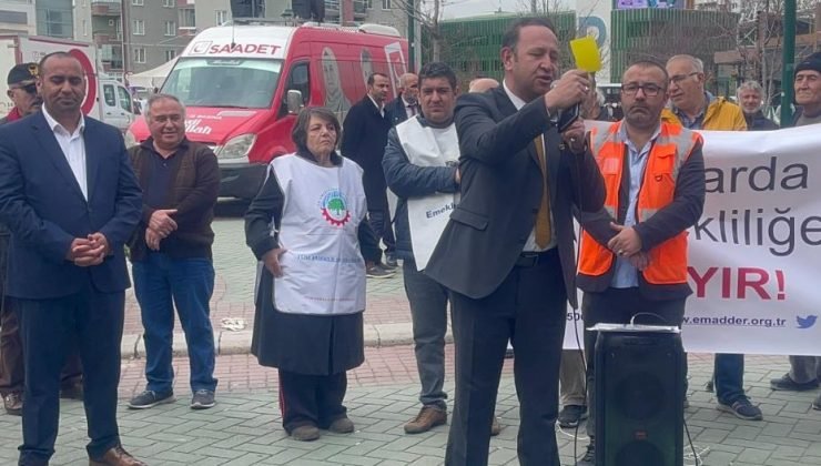Özkarayanık’tan Emeklilikte Adalet Arayanlar Derneği’ne destek