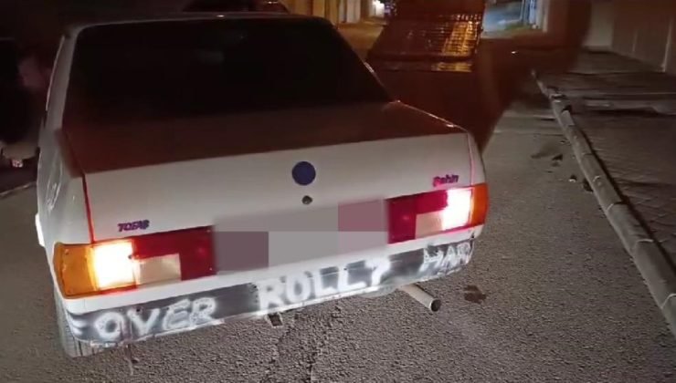 Eskişehir’de abartılı egzozlu araçlara ve hatalı park edenlere ceza yağdı