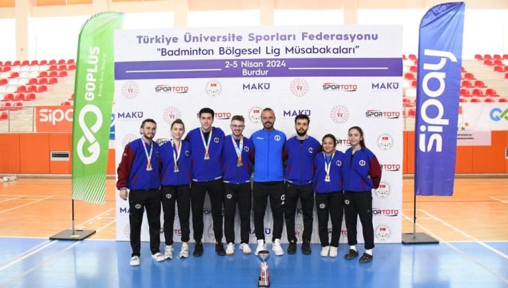 Anadolu Üniversitesi Badminton Takımı Süper Lige yükseldi