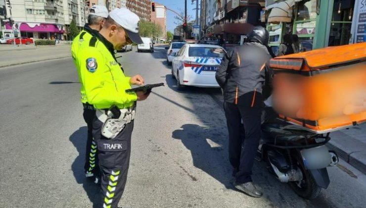 Eskişehir’de bayram tatilinde 542 sürücüye ceza kesildi