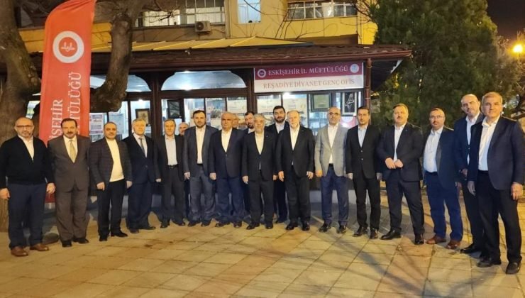 Kardeş şehir müftüleri Eskişehir’de buluştu