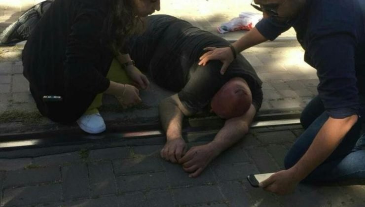 Eskişehir’de tramvayın çarptığı polis memuru ağır yaralandı