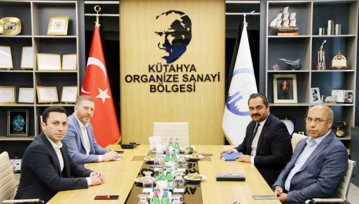 Azerbaycan’ın ticaret temsilcileri Kütahya OSB’yi ziyaret etti