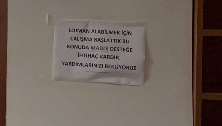Ev olmadan gelmem diyen müezzine çareyi cemaatte aradılar