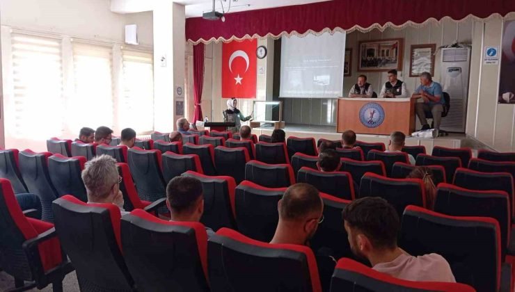 Jeotermal sera temsilcilerine eğitim verildi
