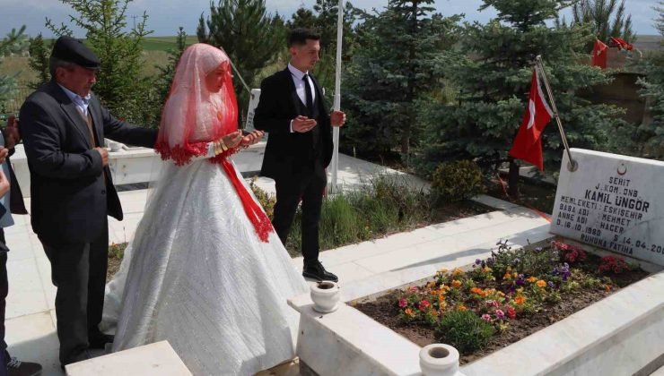 Şehit ailesinin mutlu günü