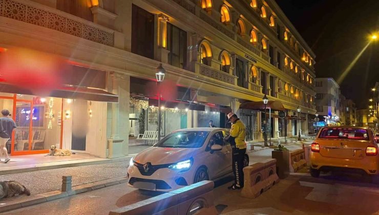 Trafik denetiminde 10 bin 164 TL trafik cezası kesildi