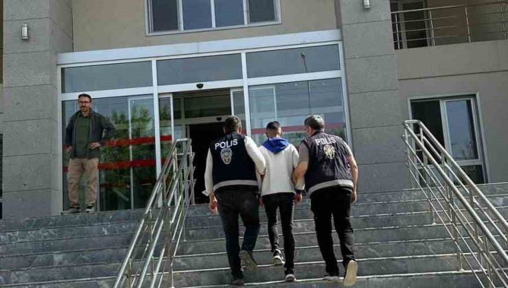 Uyuşturucu kullanmaktan 2 yıl 6 ay hapis cezası ile aranan şahsı polis yakaladı