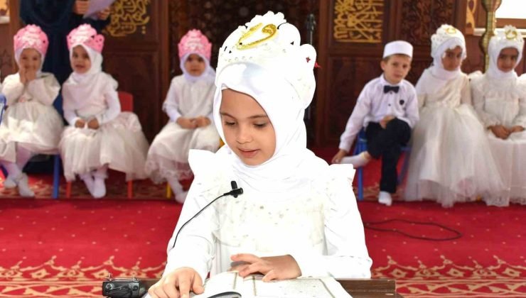 4-6 yaş Kur’an Kurslarının kapanış programı düzenlendi