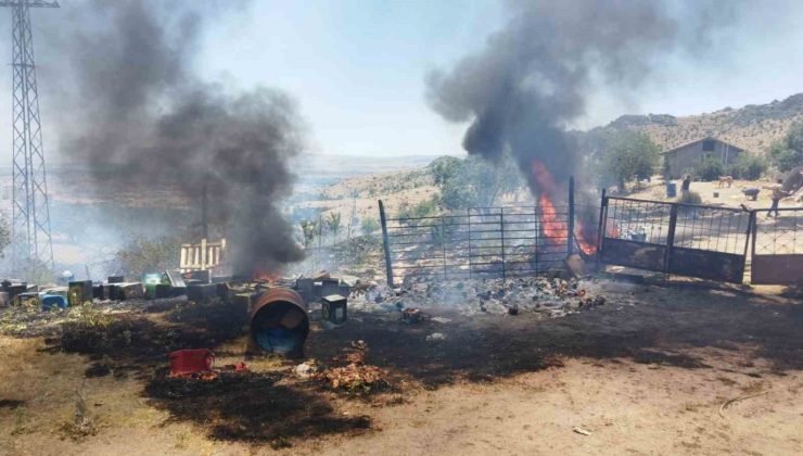 Afyonkarahisar’da ormanlık alanda çıkan yangın söndürüldü