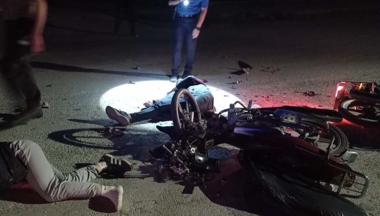 Afyonkarahisar’da trafik kazası, 2 yaralı