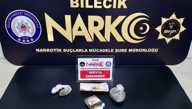 Bilecik’te alkollü şahıs kendi kendini ele verdi