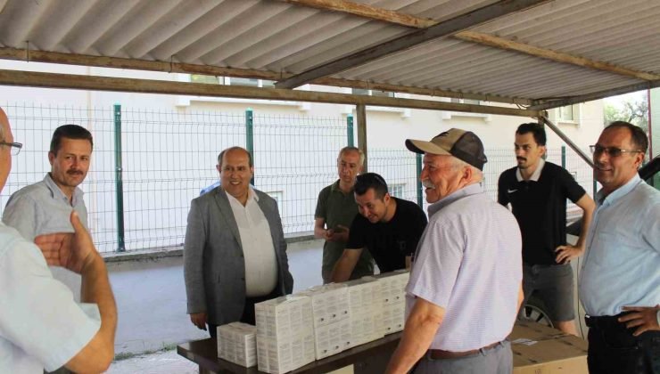 Bilecik’te arıcılara Tarım ve Orman Bakanlığından ilaç desteği