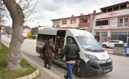 Bozüyük’te arefe günü ilçe mezarlığına belediyeden ücretsiz ulaşım