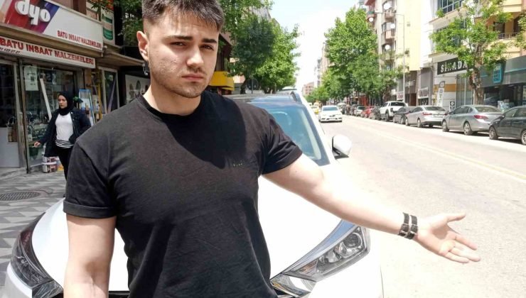 Esnaf bulundukları caddede trafik kurallarının sürekli ihlal edilmesine tepki gösterdi
