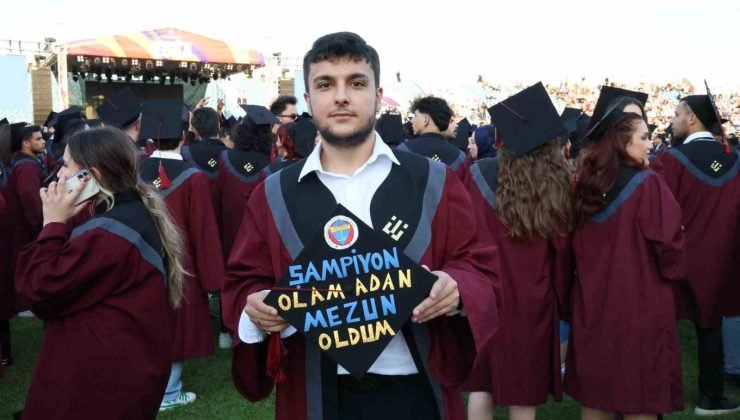 ESTÜ’de coşkulu mezuniyet töreni