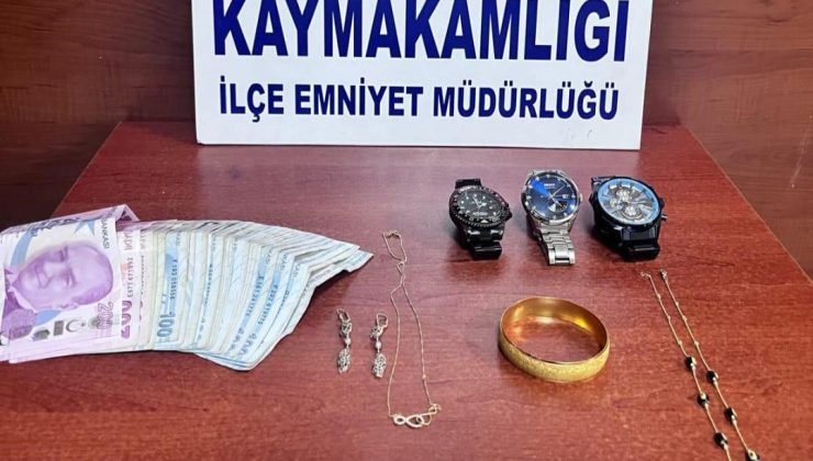 Gediz’de 3 hırsızlık zanlısı tutuklandı
