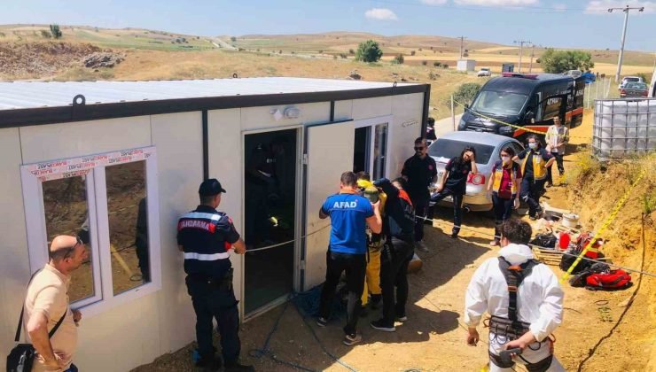 Kaçak kazı yapan 2 kişi girdikleri çukurda zehirlenerek hayatını kaybetti