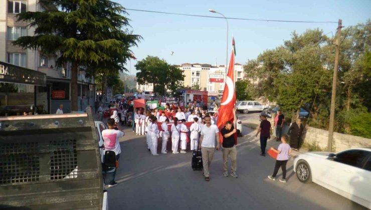 Osmaneli Filistin için tek yürek oldu
