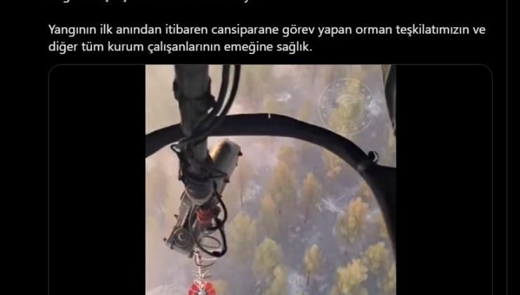 Uşak’ta tarım arazisinde ve ormanlık alanda etkili olan yangın kontrol altına alındı