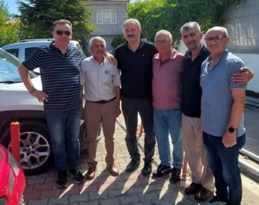 38 Yıl önce birlikte askerlik yapan tertipler Kütahya’da buluştu