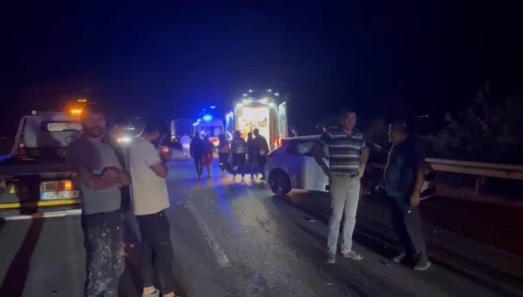 4 aracın karıştığı kazada 6 kişi yaralandı