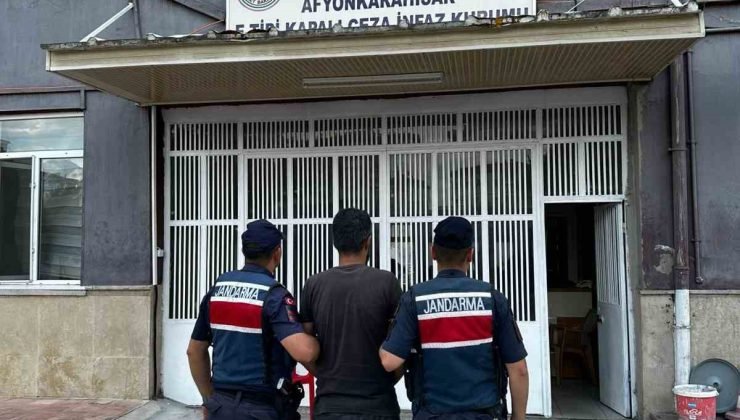 Afyonkarahisar’da uyuşturucu suçundan aranan şahıs yakalandı