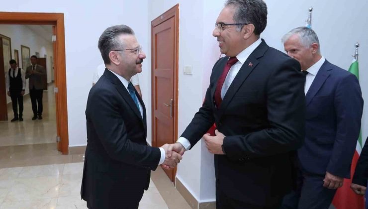 Bakan Yardımcısı Gümen, Vali Aksoy’u ziyaret etti