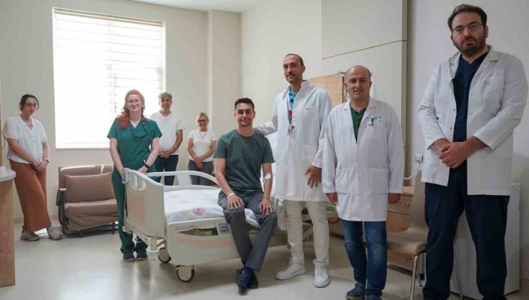 Bilecik’te ilk defa yapılan ameliyatla sağlığına kavuştu