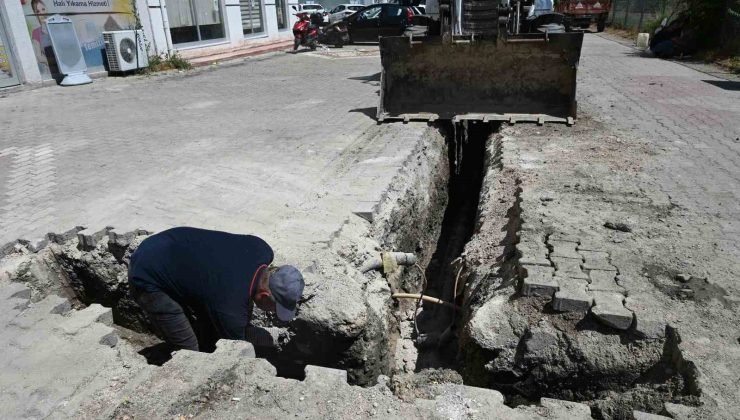 Bozüyük’te alt yapı çalışmaları devam ediyor