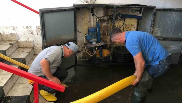 Bozüyük’te metrekareye 23 litre yağış düştü
