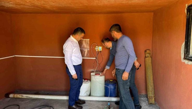 Emirdağ’da ki kuyularda su seviyesi tespiti çalışması başladı