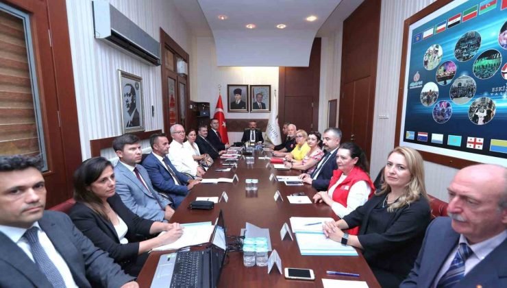 Eskişehir Valisi Hüseyin Aksoy, il komisyon toplantısı gerçekleştirdi