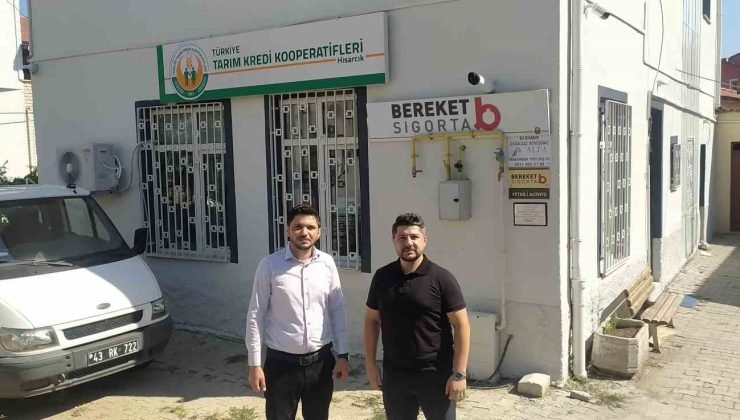 Hisarcık Tarım Kredi Müdürlüğüne 2 yeni personel
