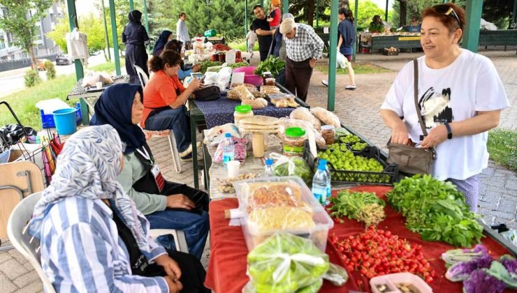 Kadınların emeği Tepebaşı’nda değer görüyor