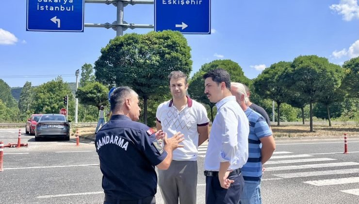 Kaymakam Kahraman’dan Bilecik-Bozüyük karayolu değerlendirmesi