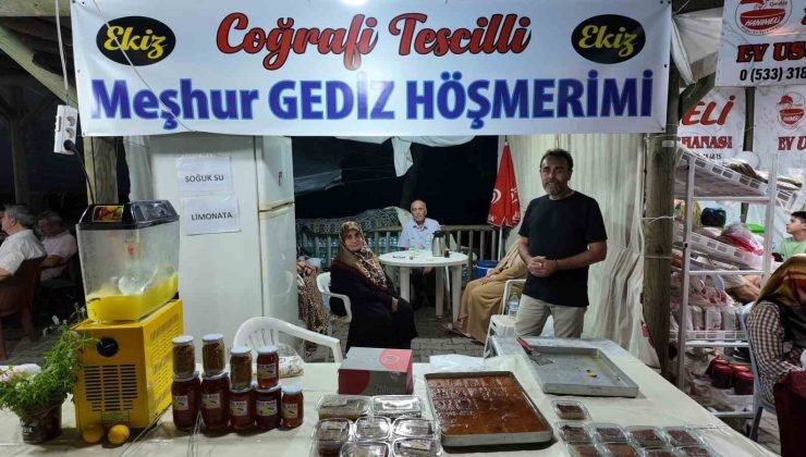 Tarhana Festivalinde Gediz’in yöresel ürünleri tanıtılıyor