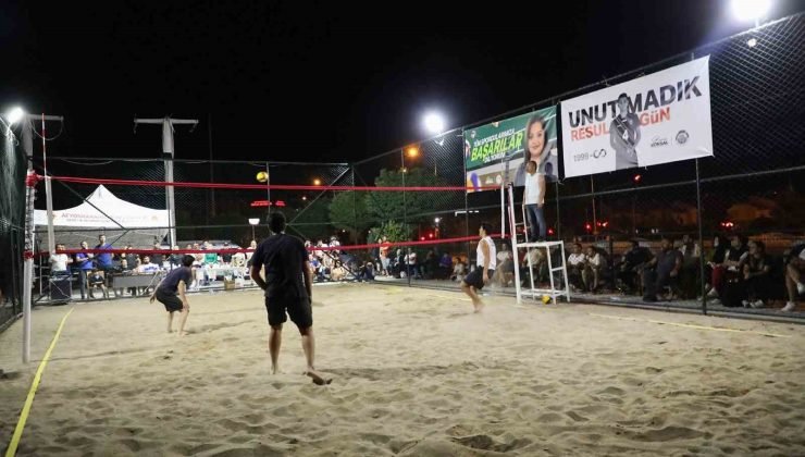 Ünlü voleybolcu anısına yapılan turnuva sona erdi