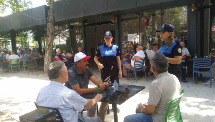 64 vatandaş dolandırıcılık olayına karşı bilinçlendirildi