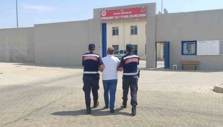 Afyonkarahisar’da aranan kaçak şahıs yakalandı