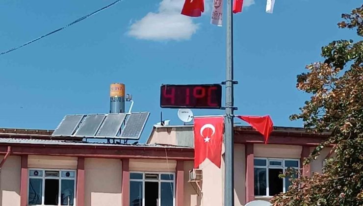 Afyonkarahisar’da hava sıcaklığı 41 dereceye çıktı
